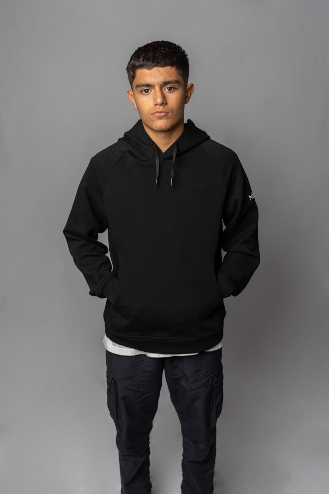 Men's Motive Hoodie - Midnight Black