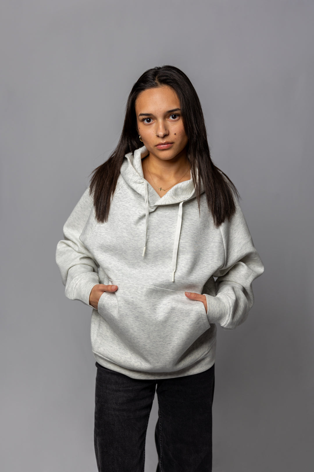 Women's Motive Hoodie - Lunar Gray