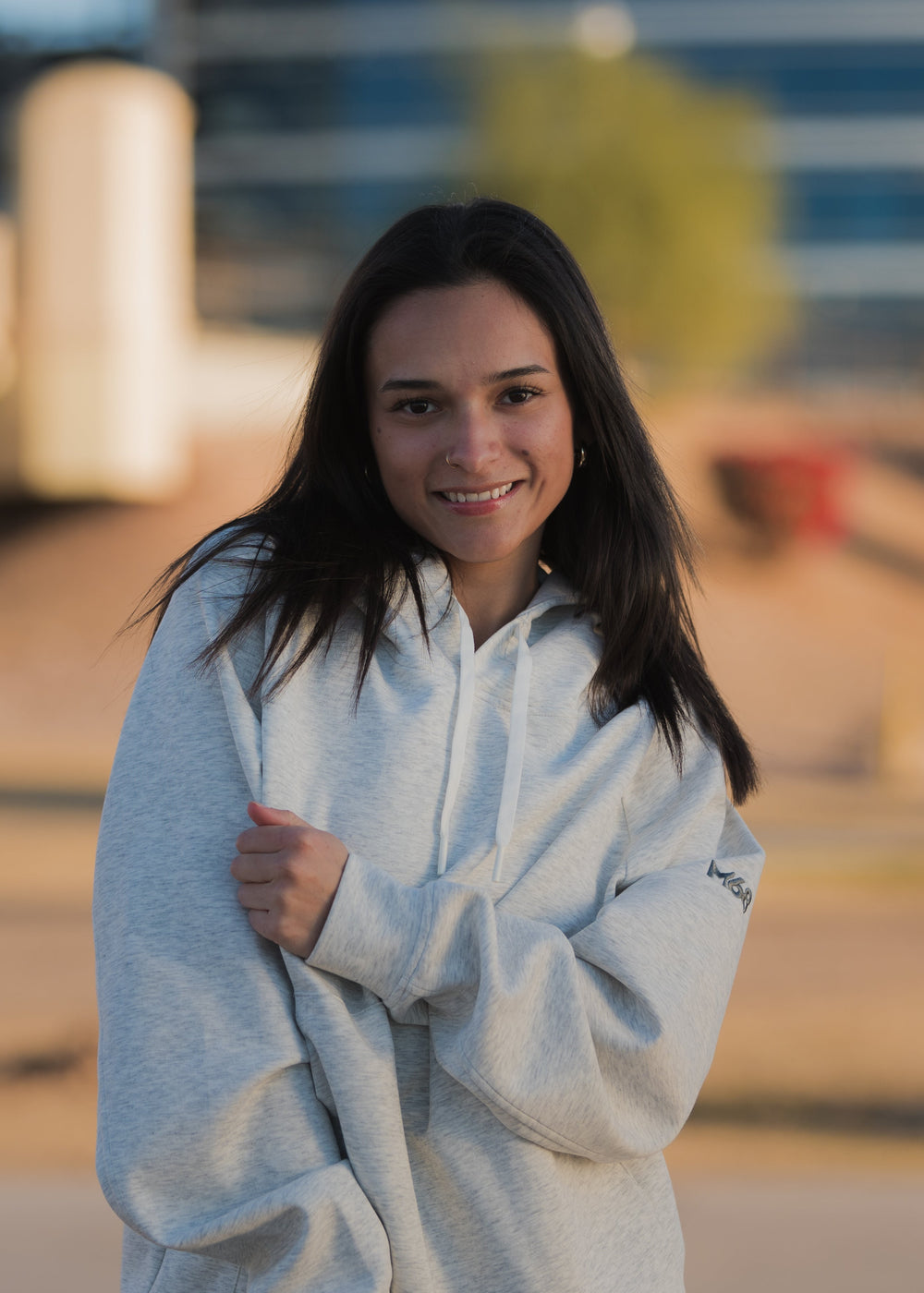 Women's Motive Hoodie - Lunar Gray
