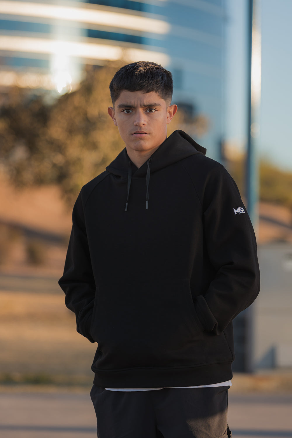 Men's Motive Hoodie - Midnight Black