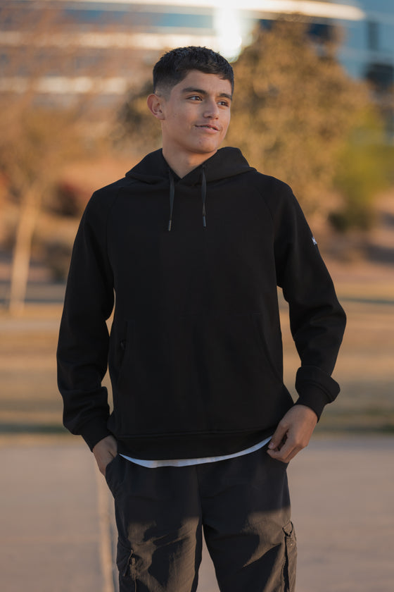 Men's Motive Hoodie - Midnight Black